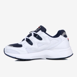 Fila Sky Runner 95 - Miesten Urheilukengät - Valkoinen/Laivastonsininen | FI-25503